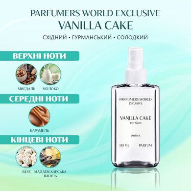 Парфуми PARFUMERS WORLD Exclusive Vanilla Cake Унісекс 110 ml