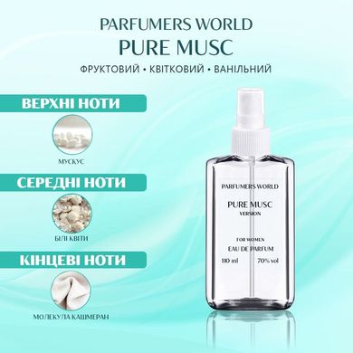 Духи Parfumers World Pure Musc Женские 110 ml