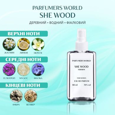 Духи Parfumers World She Wood Женские 110 ml