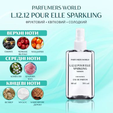 Парфуми Parfumers World L.12.12 Pour Elle Sparkling Жіночі 110 ml