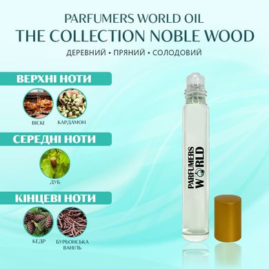 Масляні парфуми Parfumers World Oil THE COLLECTION NOBLE WOOD Чоловічі 10 ml