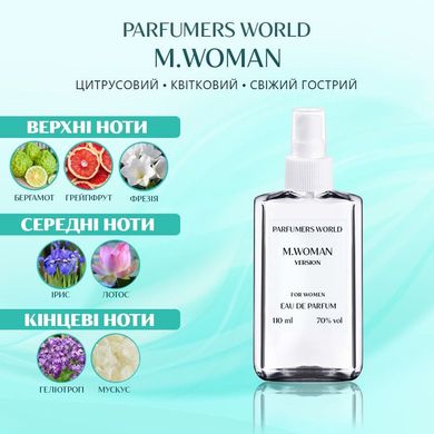 Духи Parfumers World M.Woman Женские 110 ml