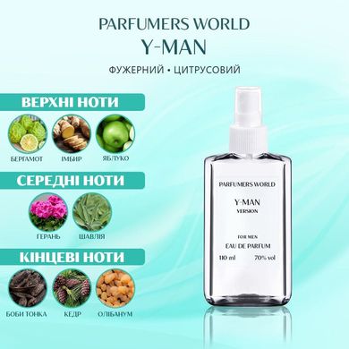 Парфуми Parfumers World Y-man Чоловічі 110 ml
