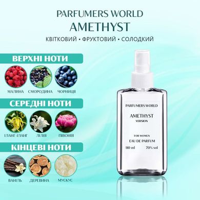 Духи Parfumers World Amethyst Женские 110 ml