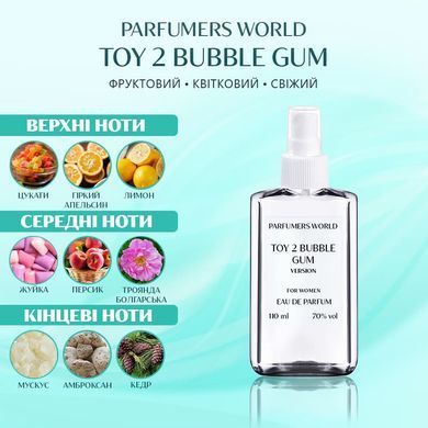 Пробник парфумів Parfumers World TOY 2 BUBBLE GUM Жіночі