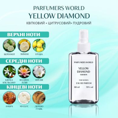 Духи Parfumers World Yellow Diamond Женские 110 ml