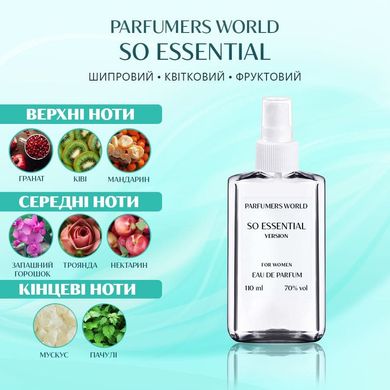 Парфуми Parfumers World So Essential for Woman Жіночі 110 ml