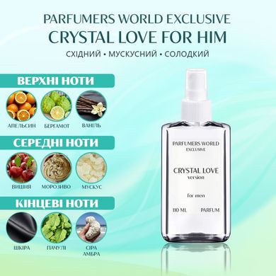 Парфуми PARFUMERS WORLD Exclusive Crystal Love for Him Чоловічі 110 ml