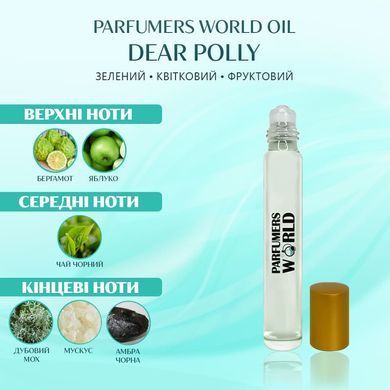 Масляні парфуми Parfumers World Oil DEAR POLLY Унісекс 10 ml