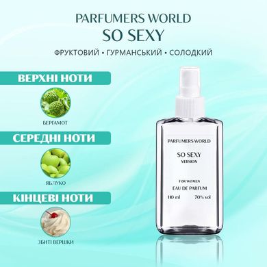 Духи Parfumers World So Sexy Женские 110 ml