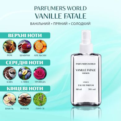 Духи Parfumers World Vanille Fatale Унисекс 110 ml