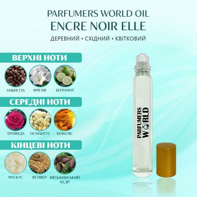 Масляні парфуми Parfumers World Oil ENCRE NOIR ELLE Жіночі 10 ml