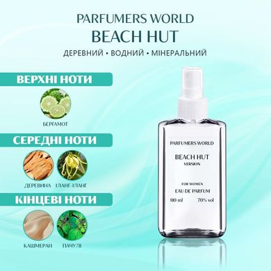 Духи Parfumers World BEACH HUT Женские 110 ml