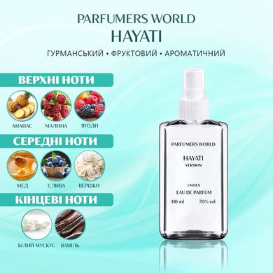Духи Parfumers World Hayati Унисекс 110 ml