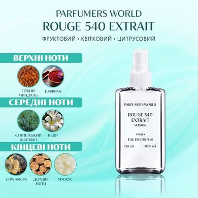 Парфуми Parfumers World Rouge 540 Extrait Унісекс 110 ml