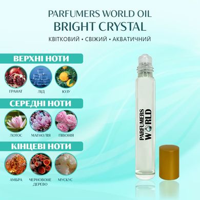 Масляні парфуми Parfumers World Oil BRIGHT CRYSTAL Жіночі 10 ml