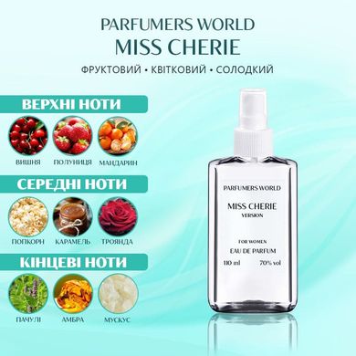 Духи Parfumers World Miss Cherie Женские 110 ml