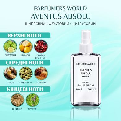 Духи Parfumers World AVENTUS ABSOLU Мужские 60 ml