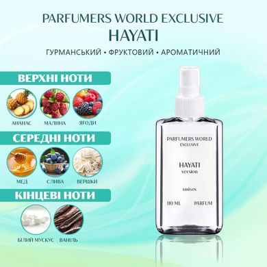 Парфуми PARFUMERS WORLD Exclusive Hayati Унісекс 110 ml