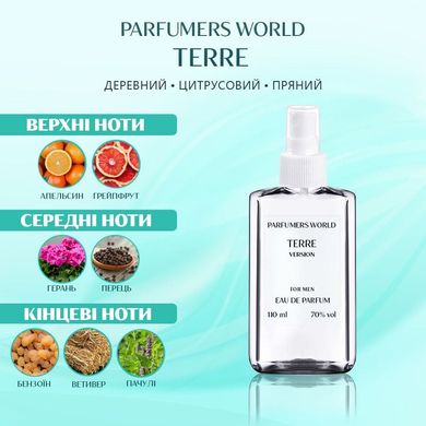 Духи Parfumers World Terre Мужские 110 ml