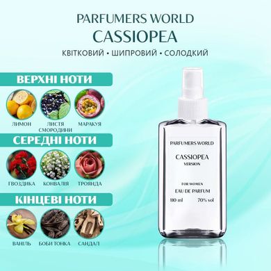 Духи Parfumers World Cassiopea Женские 110 ml