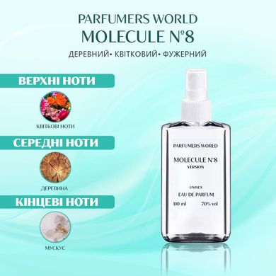 Парфуми Parfumers World Molecule №8 Унісекс 110 ml