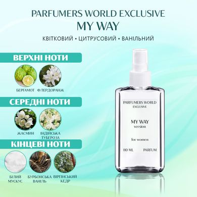 Духи PARFUMERS WORLD Exclusive My Way Женские 110 ml