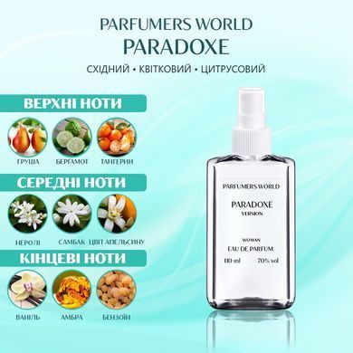 Пробник парфумів Parfumers World PARADOXE Жіночі 6ml