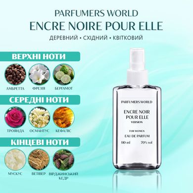 Парфуми Parfumers World Encre Noire Pour Elle Жіночі 110 ml