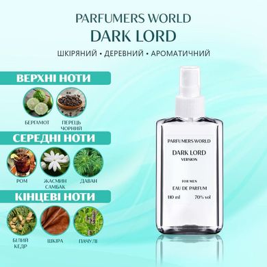 Духи Parfumers World Dark Lord Мужские 110 ml
