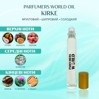 Масляні парфуми Parfumers World Oil KIRKE Унісекс 10 ml